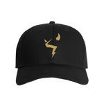 Real Talk Hat with embroidered Black or Gold Logo